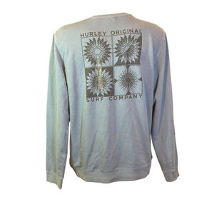 Men's Hurley Crewneck Sweatshirt Size L Blue